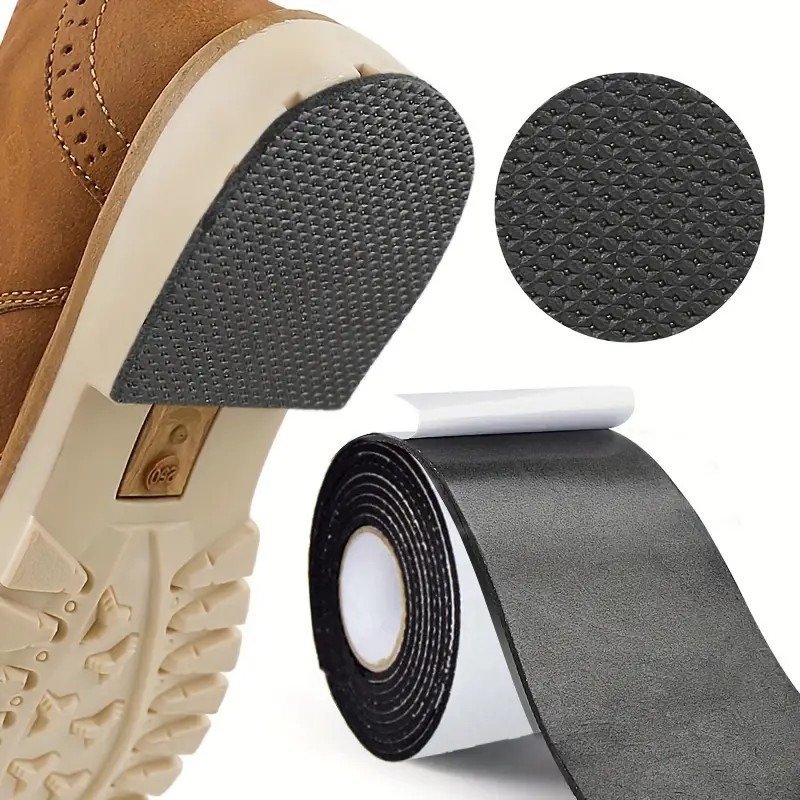 Sneaker Protector - YITAPE เทปพันพื้นรองเท้าแบบมีกาวในตัว ป้องกันการลื่นและลดเสียงรบกวน สำหรับรองเท้าส้นสูง รองเท้าผ้าใบ และรองเท้าแตะ