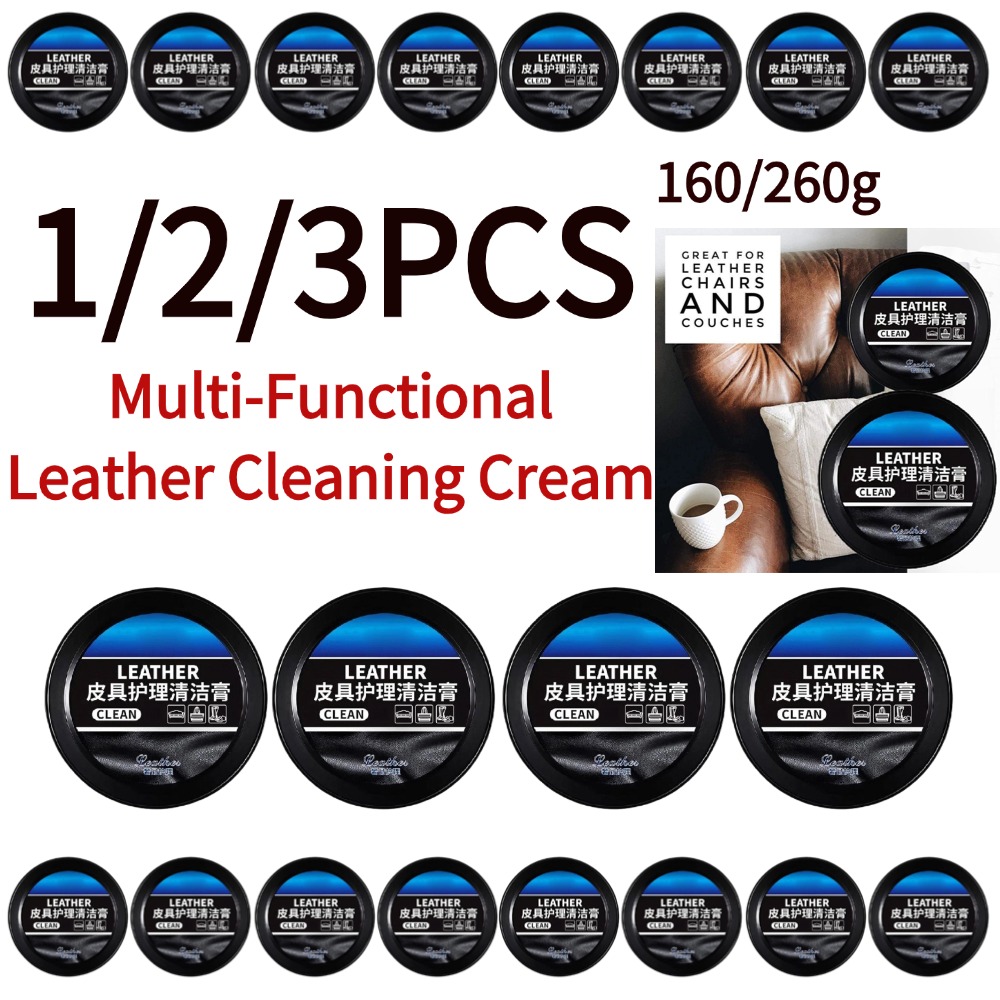Shoe Cleaner - 1/2/3 ชิ้น ครีมทำความสะอาดและบำรุงหนัง ไม่ต้องล้าง ขจัดคราบรองเท้าสีขาว ทำความสะอาดหนังอย่างล้ำลึก