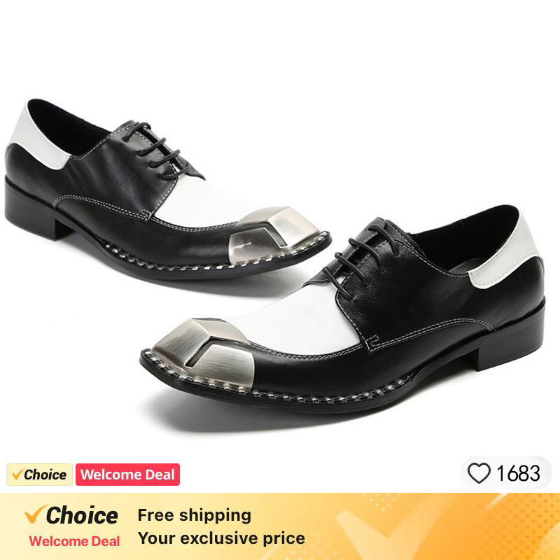 รองเท้าผ้าอ็อกซ์ฟอร์ดสุดหรูสำห - Leather Shoe Polish บทวิจารณ์และราคา