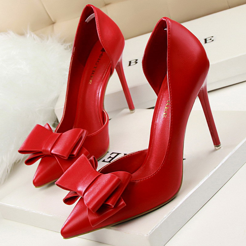 รองเท้าส้นสูง BIGTREE แบบผูกโบ - Shoe Tree บทวิจารณ์และราคา