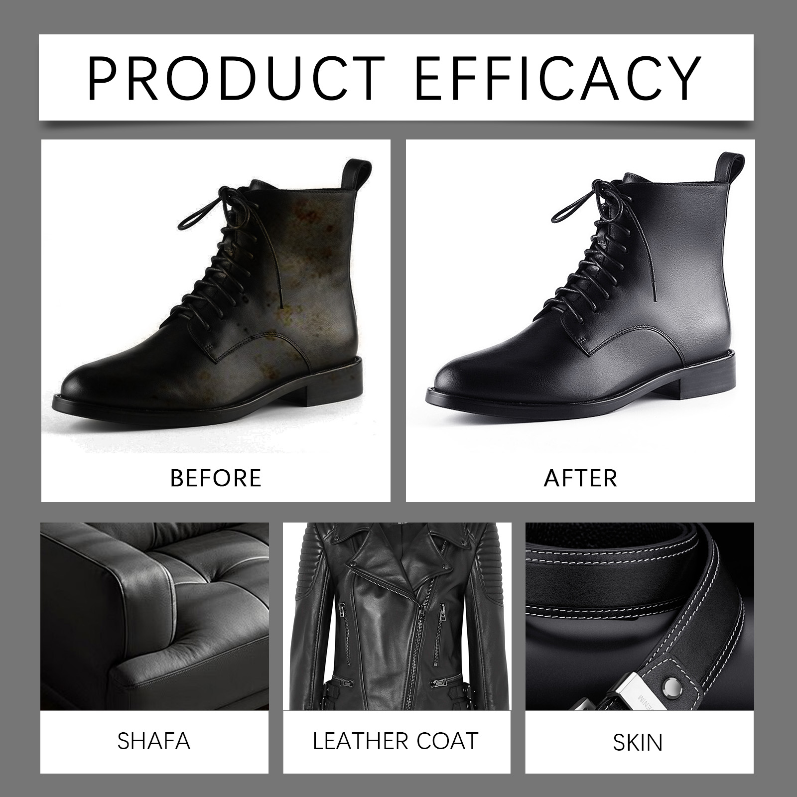 ครีมซ่อมแซมรอยขีดข่วนและฟื้นฟู - Leather Shoe Polish บทวิจารณ์และราคา