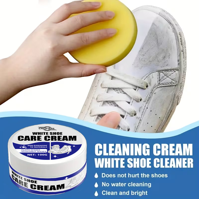 ครีมทำความสะอาดรองเท้าสีขาว: น - Shoe Cleaner บทวิจารณ์และราคา