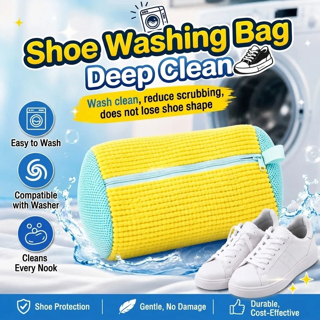 ไฟเบอร์ฟู 360 °   ถุงซักรองเท้ - Shoe Cleaner บทวิจารณ์และราคา